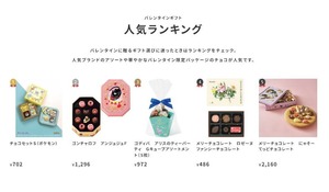 バレンタインギフト2026人気ランキング