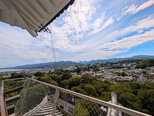 小田原城|天守閣からの風景