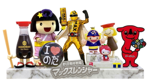 野田市ゆるキャラたち
