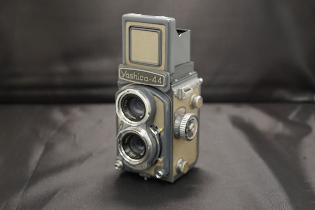 Yashica-44 フィルム付き, 2024 ジャンク扱い 美品) Yashica 44 二眼