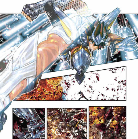 聖闘士星矢episode G レクイエム 第7話 ペガサスの聖闘士が放ってこそのペガサス流星拳 たまっていくのは遊びきれないゲームと数えきれないリグレット