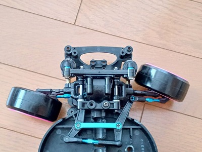 Tc01 Rwd 2025/6/7の作業:タミヤ TT-01 RWD LTSの製作② : お父さんの作業部屋