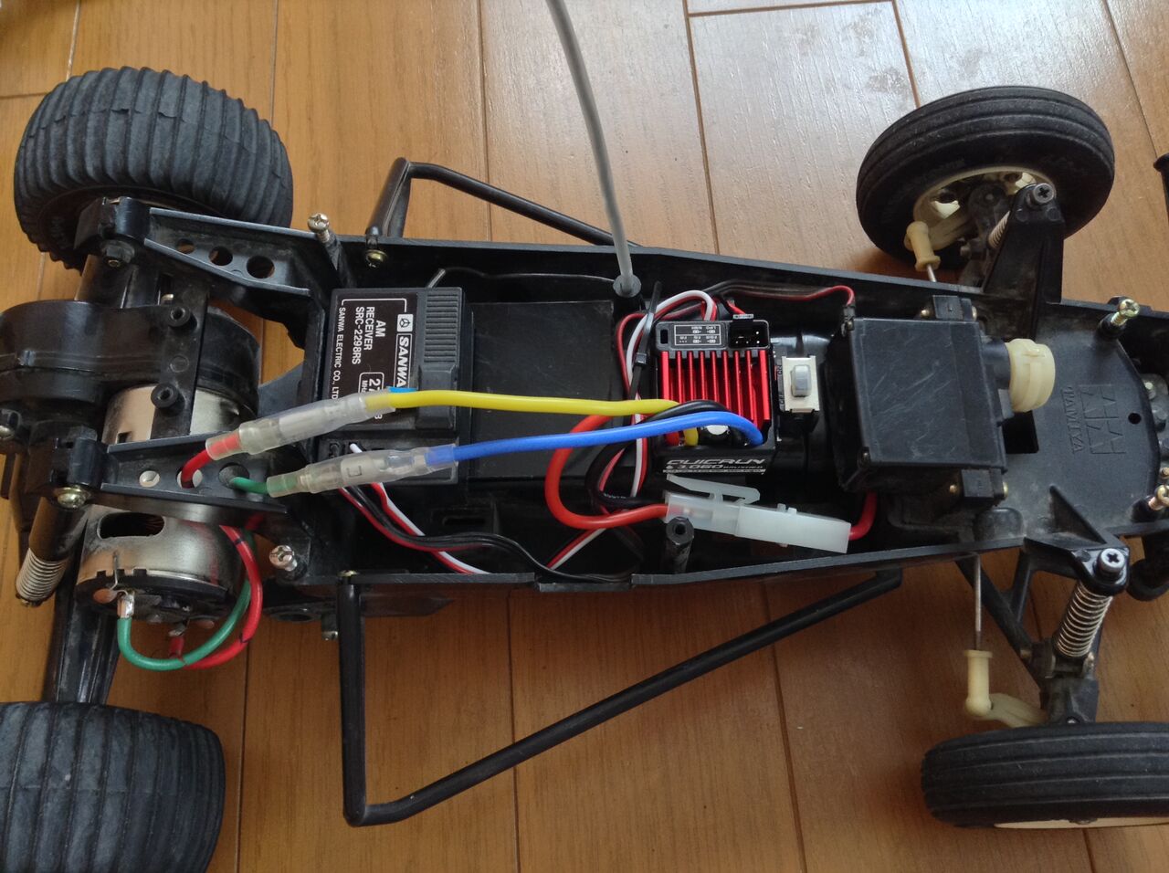 2020/8/14の作業:タミヤ グラスホッパーのアンプ(ESC)の 2020/8/14の作業:タミヤ グラスホッパーのアンプ(ESC)の