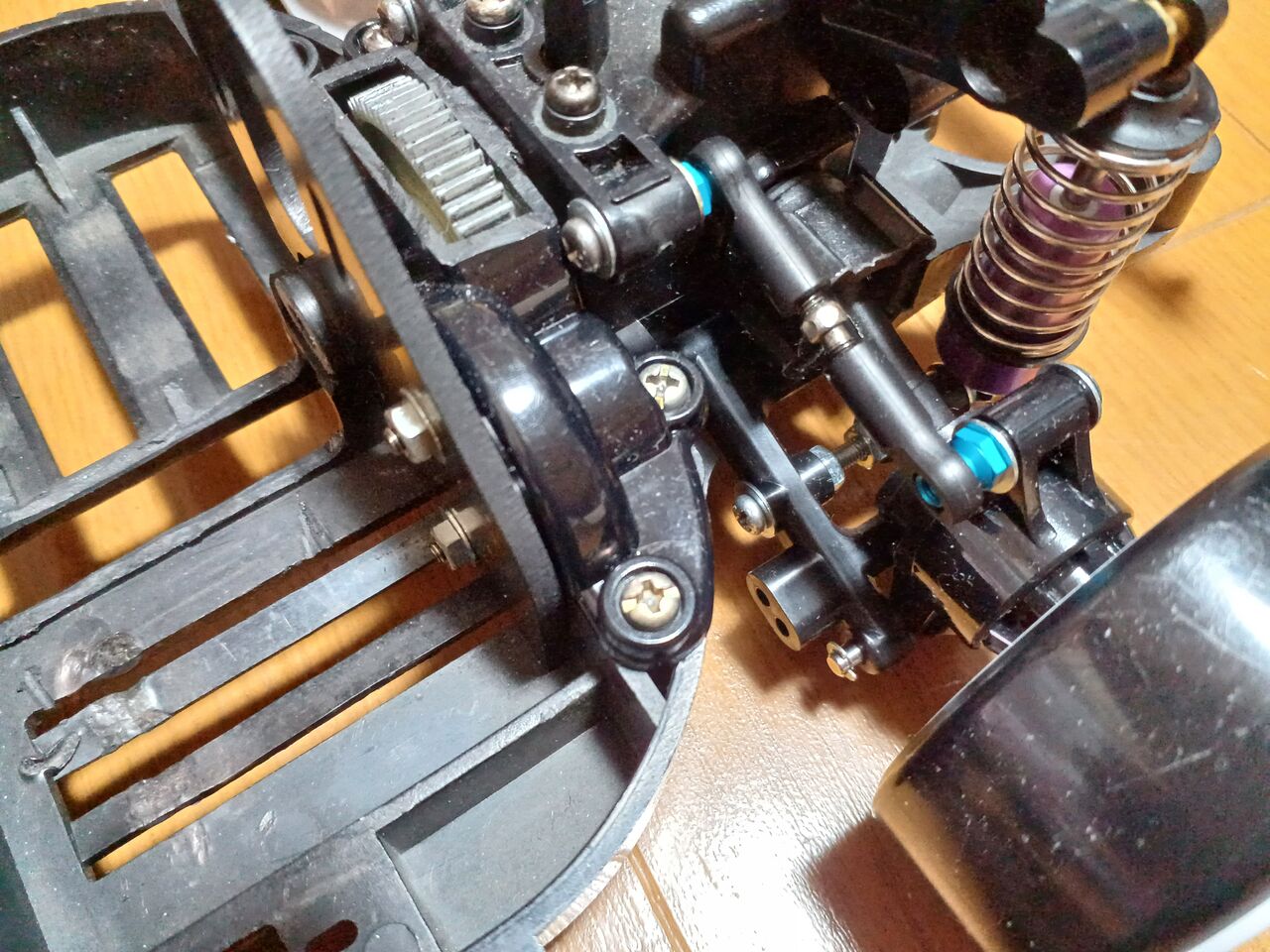 Tc01 Rwd 2025/10/25の作業:タミヤ TT-01 RWDの製作② : お父さんの作業部屋