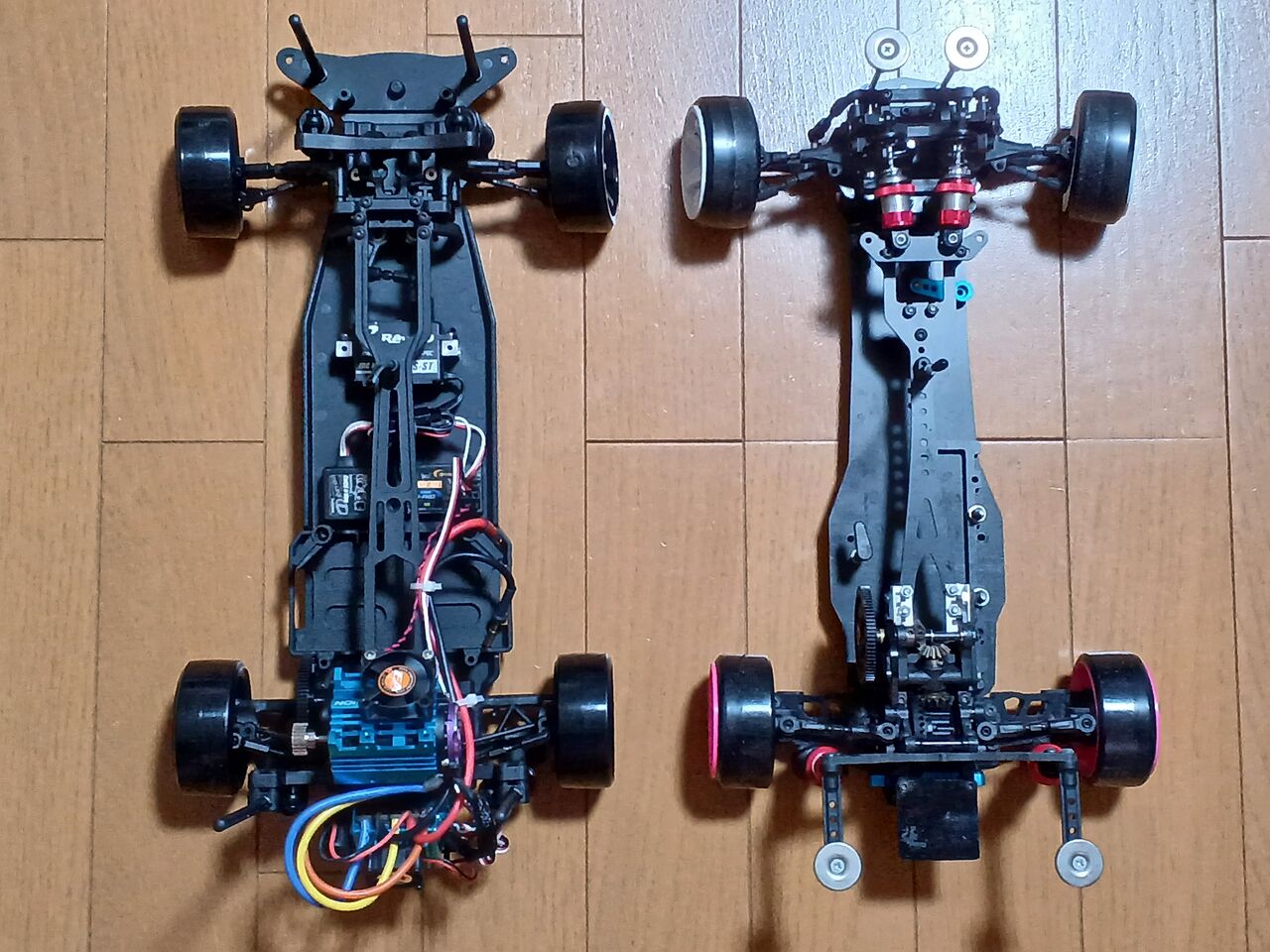 2024/8/31の作業:ヨコモ RD2.0のメカ類の搭載 : お父さんの作業部屋 2024/8/31の作業:ヨコモ RD2.0のメカ類の搭載 : お父さんの作業部屋
