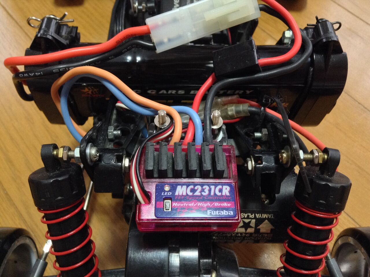 タミヤ グラスホッパー リンクサスシステム,ESC,サーボ,受信機他 タミヤ グラスホッパー リンクサスシステム,ESC,サーボ,受信機他