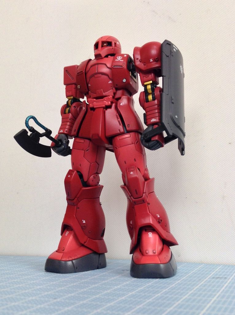 HGオリジンザク改造完成品 HGシャア専用ザク（オリジン版） | MU-LAファクトリー【ガンプラ