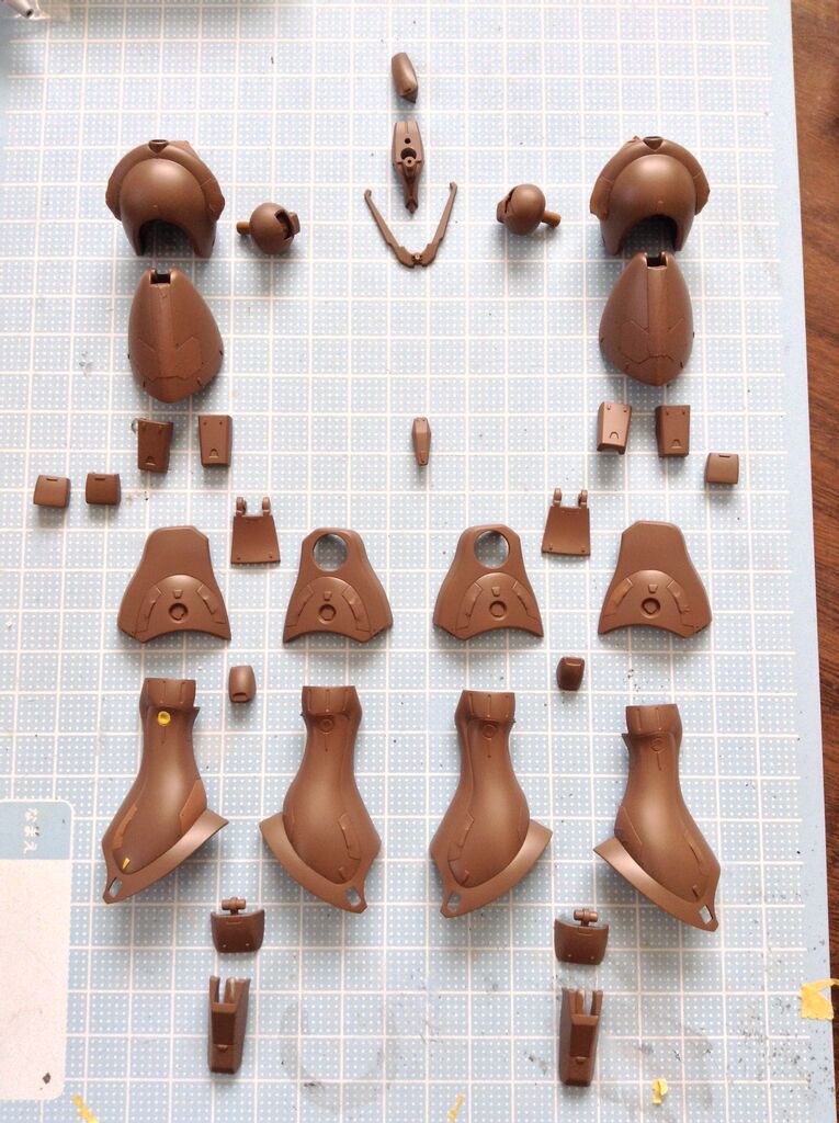 5 2の作業 ガンプラ Hguc ガブスレイの製作 38 濃い茶色の塗装 お父さんの作業部屋 5 2の作業 ガンプラ Hguc ガブスレイの製作 38 濃い茶色の塗装 お父さんの作業部屋