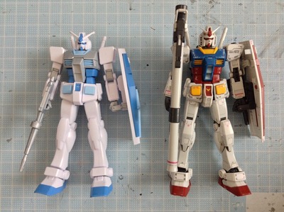 EG　ガンダム(素組み) EG ガンダム（ライトパッケージVer.） 素組みレビュー - つみプラ