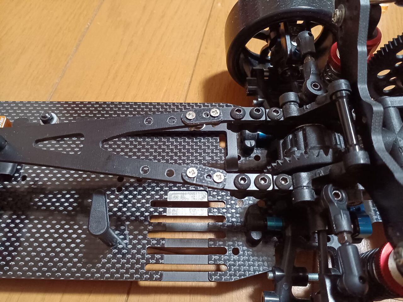 2024/12/26の作業：3Racing Sakura D5RR Mサイズのリヤモーター化
