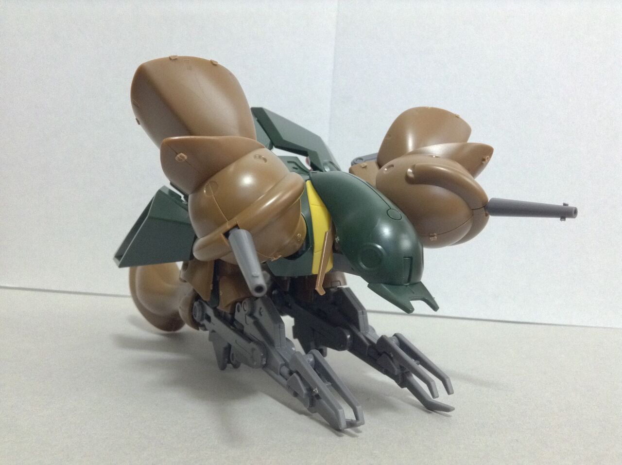 19 12 7の作業 ガンプラ Hguc ガブスレイの製作 仮組み お父さんの作業部屋