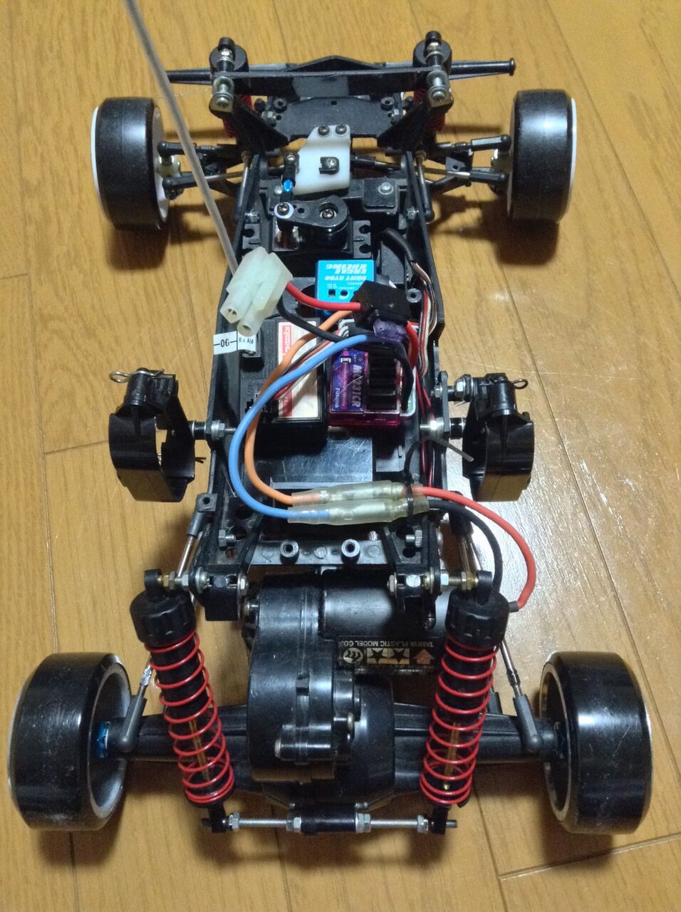 タミヤ グラスホッパーII サーボ アンプ オプション多数付 走行