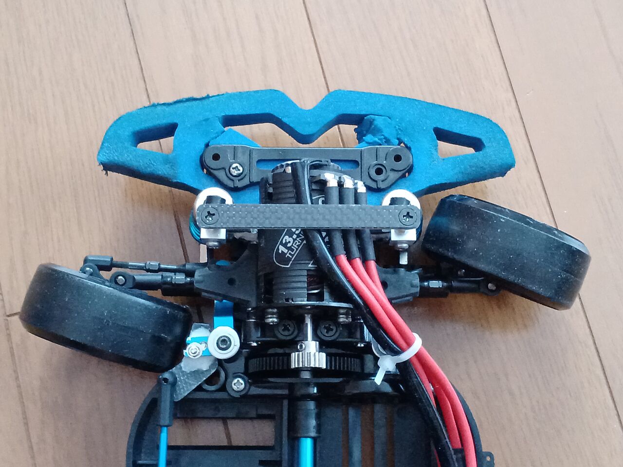 2025/2/16の作業：タミヤ TT-01 FR-Dの製作③ : お父さんの作業部屋