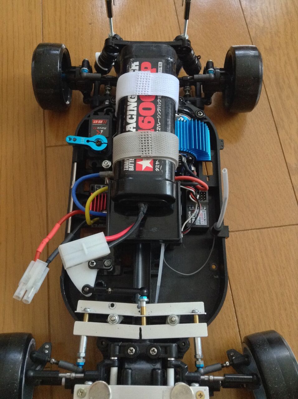 2022/9/3の作業:タミヤ TT-01のレイアウト変更② : お父さんの 2022/9/3の作業:タミヤ TT-01のレイアウト変更② : お父さんの
