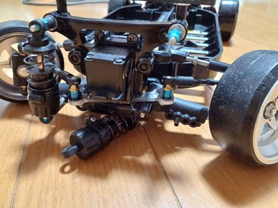 不動です部品取りなど画像確認お願いします。 タミヤ TT01 ラジコン