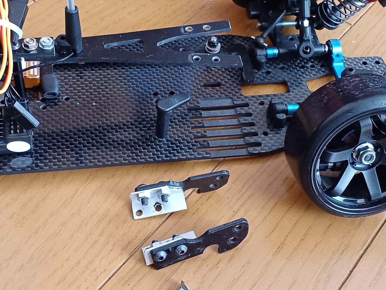 2024/12/26の作業：3Racing Sakura D5RR Mサイズのリヤモーター化