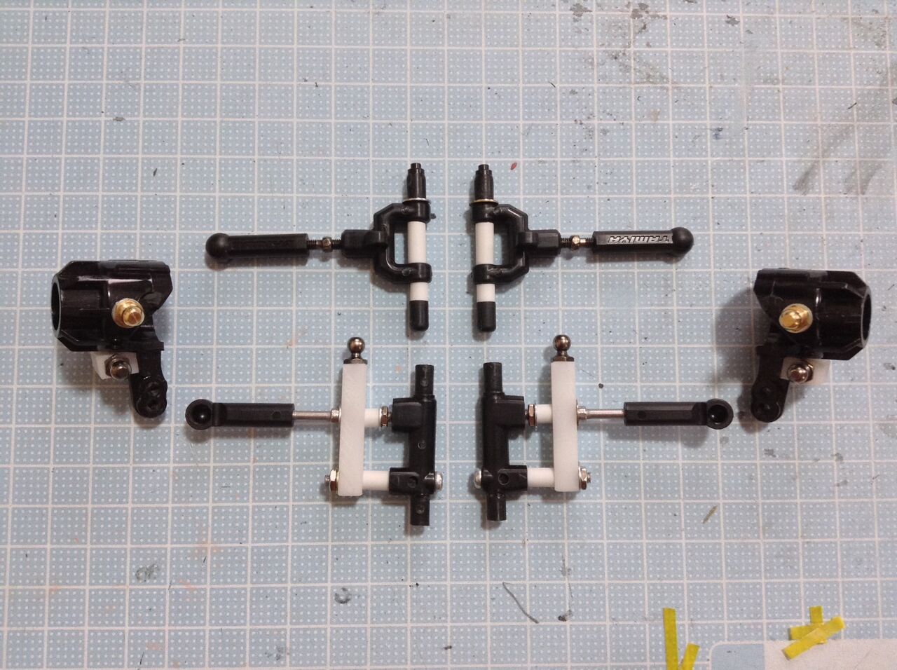 タミヤ ラジコン TT01 FR化 切れ角アップ タミヤ ラジコン TT01 FR化 切れ角アップ タミヤ TT01切れ角