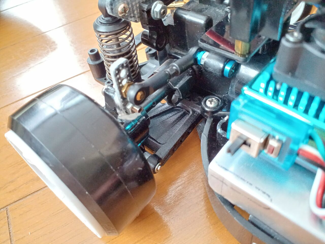 2025/6/15の作業：タミヤ TT-01 RWD LTSの製作④ : お父さんの作業部屋