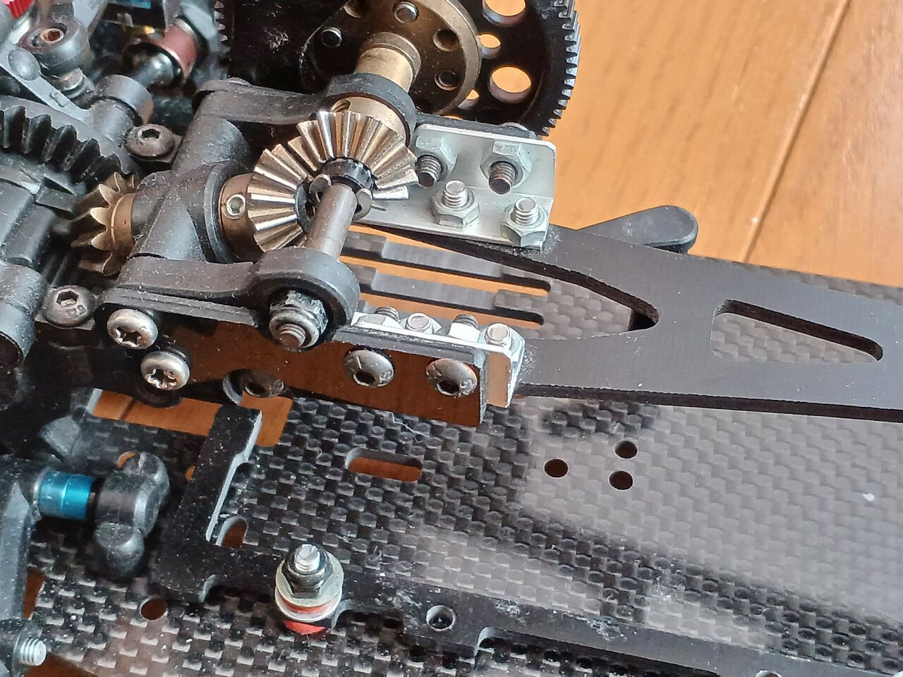 2024/12/26の作業：3Racing Sakura D5RR Mサイズのリヤモーター化