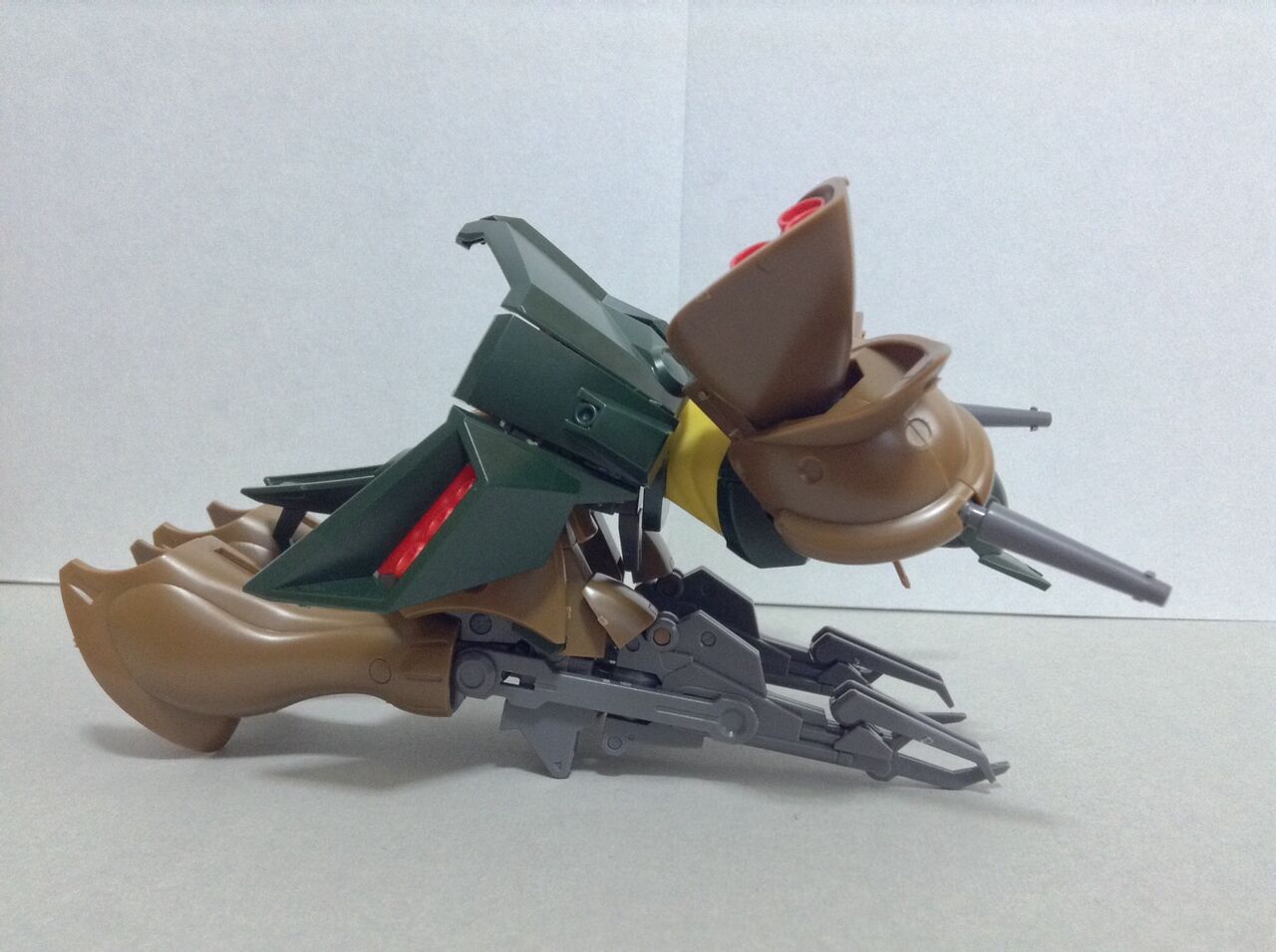 19 12 7の作業 ガンプラ Hguc ガブスレイの製作 仮組み お父さんの作業部屋