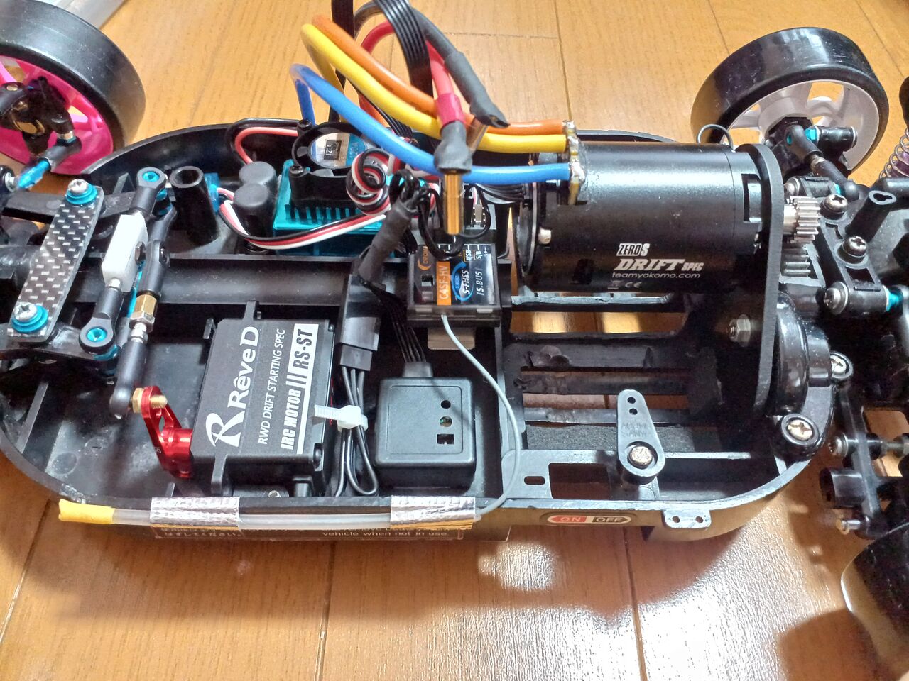 2025/11/8の作業：タミヤ TT-01 RWDの製作③ : お父さんの作業部屋