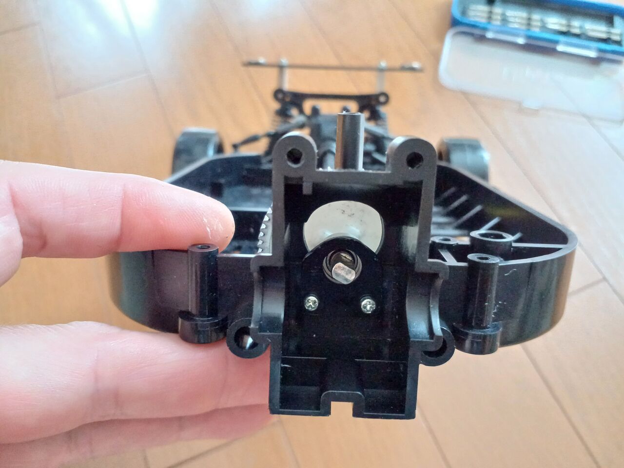 2025/1/18の作業：タミヤ TT-01 FR-Dの製作① : お父さんの作業部屋