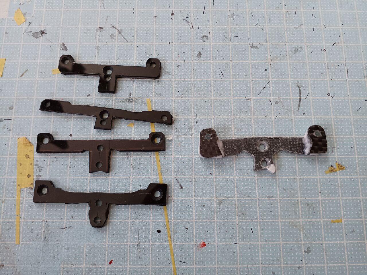 2024/7/20の作業：タミヤ TT-01のフロントモーター化③ : お父さんの