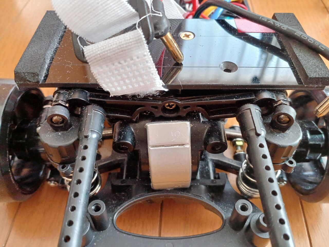 2025/3/9の作業：タミヤ TT-01 FR-Dの製作④ : お父さんの作業部屋
