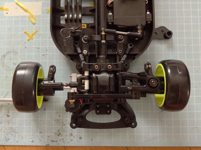タミヤ TT-01 カスタムベース 状態良好 2023/3/5の作業：タミヤ TT-01のレイアウト変更 : お父さんの