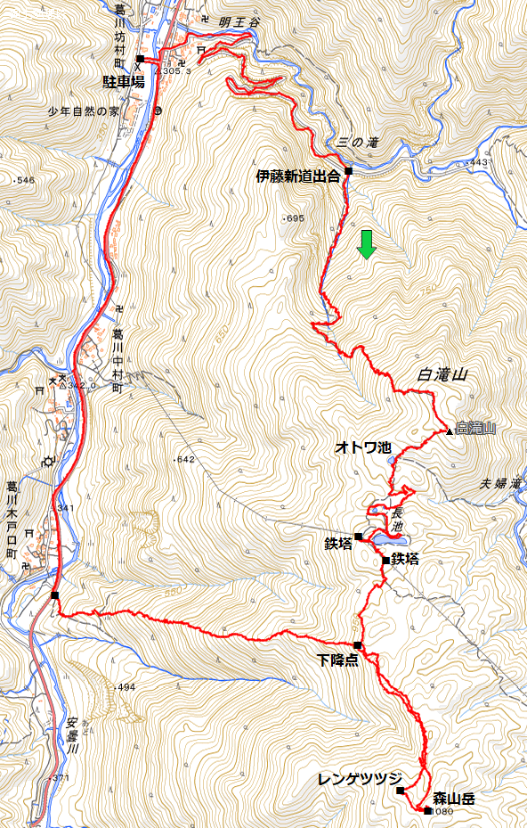 520 白滝山~森山岳