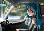 運転ミク