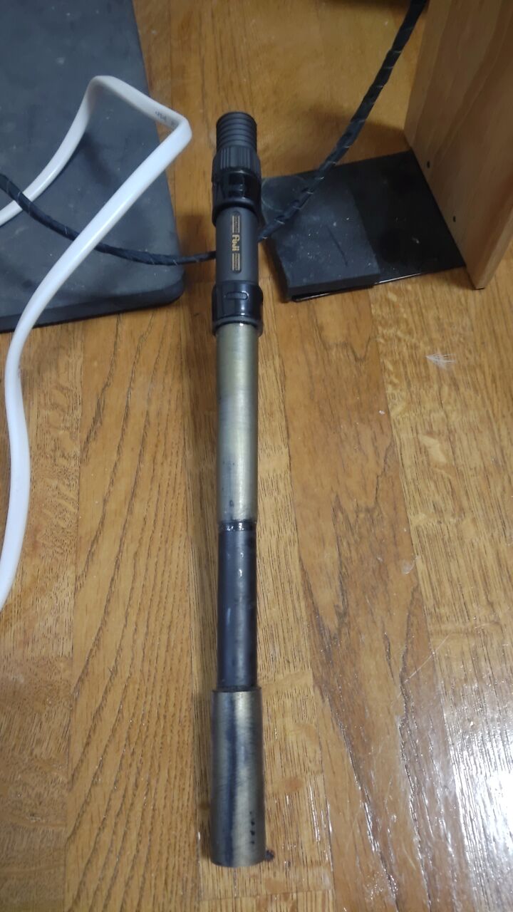 自作小継ヘチ竿その1 ズーペーの多趣味ブログ 自作小継ヘチ竿その1 ズーペーの多趣味ブログ