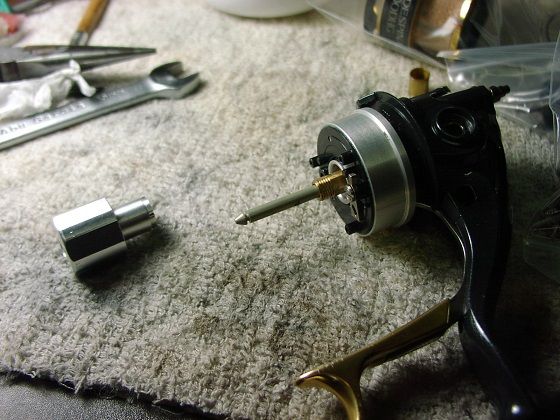 Xデスピナ２５００dhg組立作業 リール屋ピカレスク