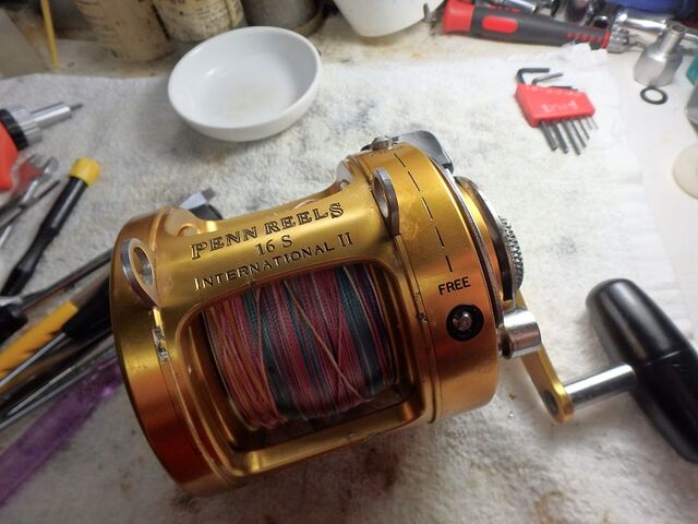 ペン リール インターナショナルⅡ 16S 釣り具 Penn ReelS International II 16S Lever Drag Big Game Trolling