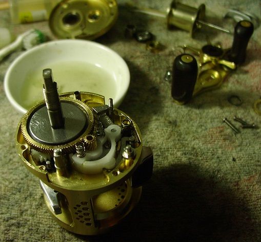 カルカッタ・コンクエスト100ギア交換！ : リール屋ピカレスク！