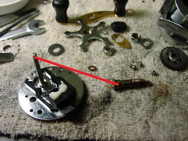 怒りのアンバサダー2500C修理! : リール屋ピカレスク! 怒りのアンバサダー2500C修理! : リール屋ピカレスク!