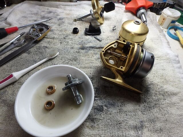 ダイワ／スピンキャスト20DXオーバーホール依頼です