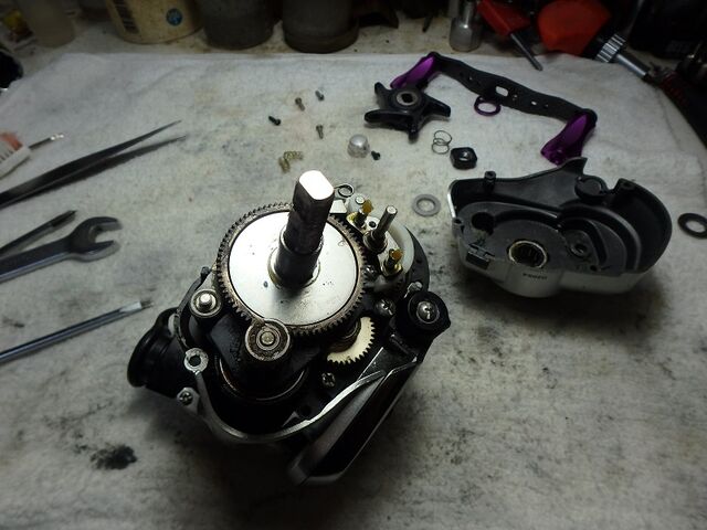 電動リール フォースマスター400 ジャンク　メンテナンス　修理必要 フジモリ・フィッシング・タックル 電動リールのメンテナンス