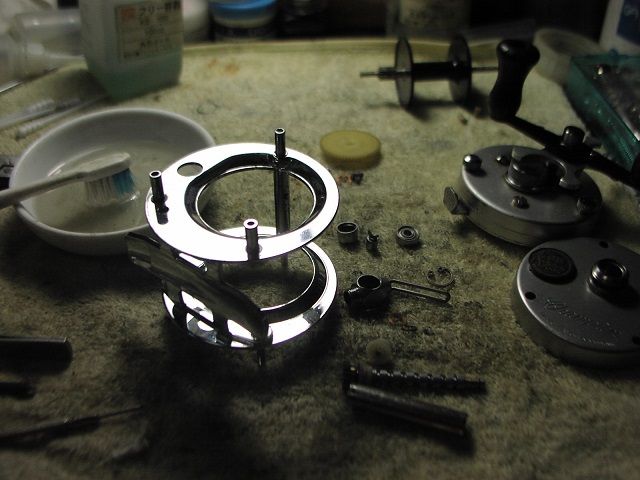 ダム／クイック700B修理！！ : リール屋ピカレスク！