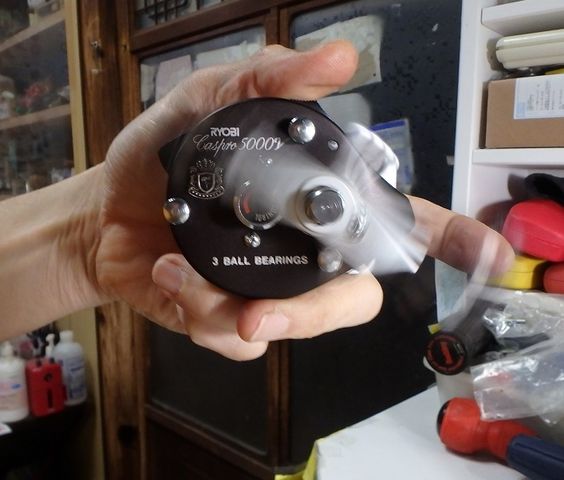 オールドリョービRYOBI キャスプロ5000V リョービ キャスプロ 5000V