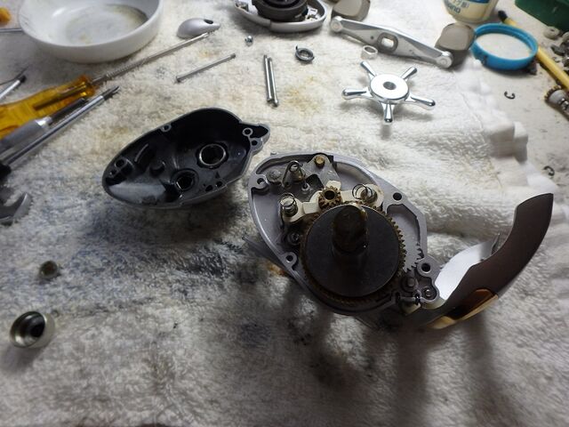 リョービ／イクシオーネM300RMオーバーホール！ : リール屋ピカレスク！