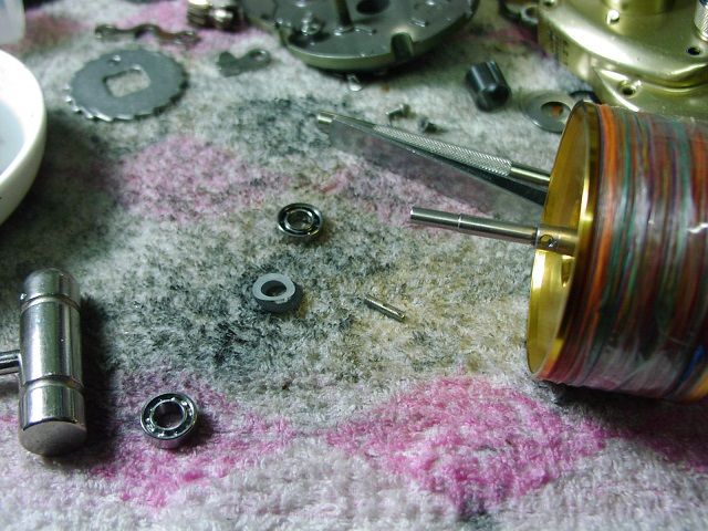 オシアジガーのスプールベアリング交換 リール屋ピカレスク オシアジガーのスプールベアリング交換 リール屋ピカレスク