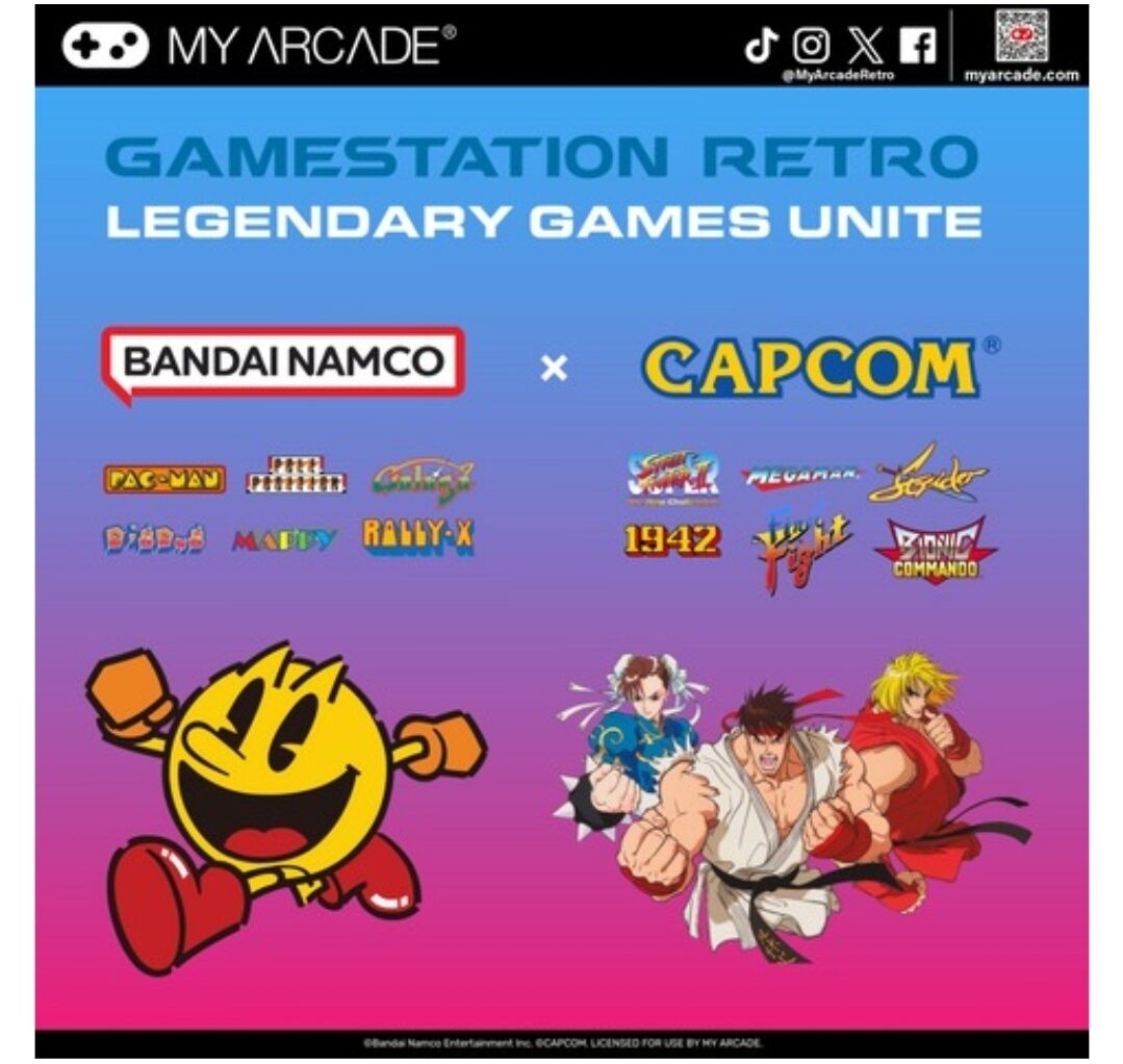 ナムコ&カプコンの名作が｢My Arcade｣で！ : 「レ・ゲーム新聞」令和