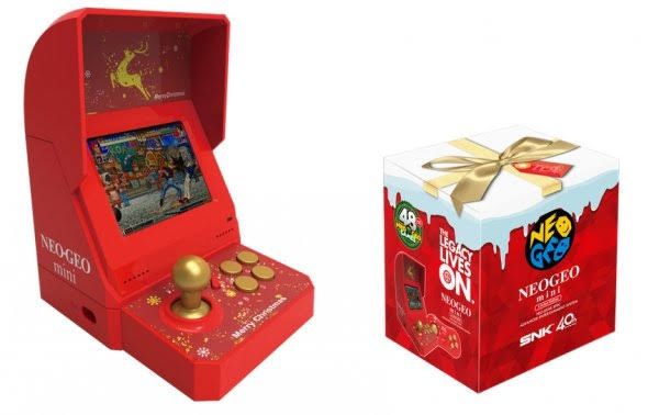 ネオジオ40周年クリスマスバージョン SNKがクリスマス限定版「NEOGEO mini」発表、収録タイトルや付属