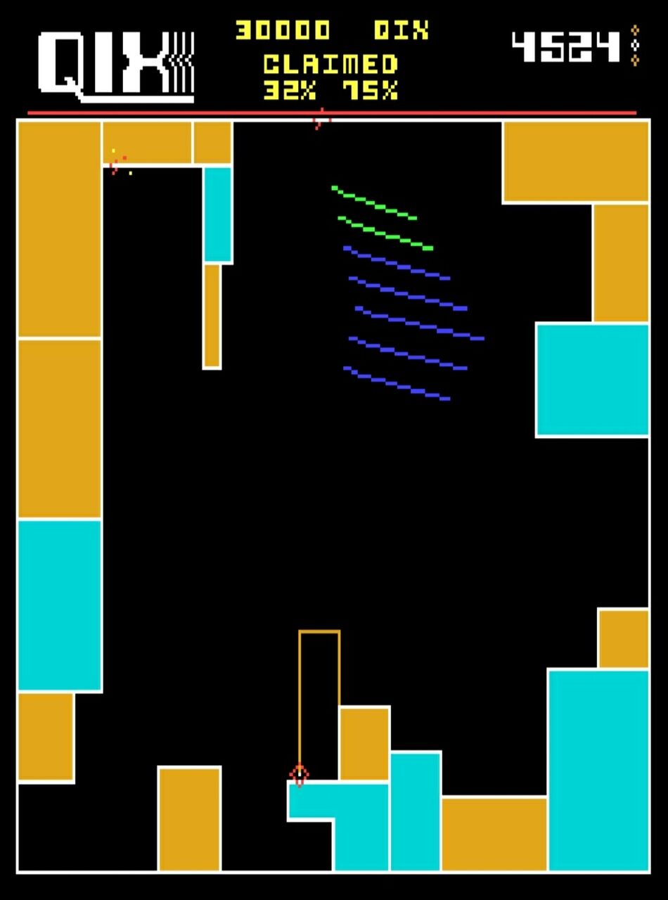 春夏新作 貴重 TAITO クイックス QIX アーケードゲーム 説明書 配線図