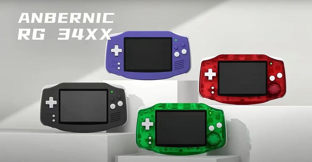 ANBERNICから｢ゲームボーイアドバンス｣型エミュマシンが登場！ : 毎週