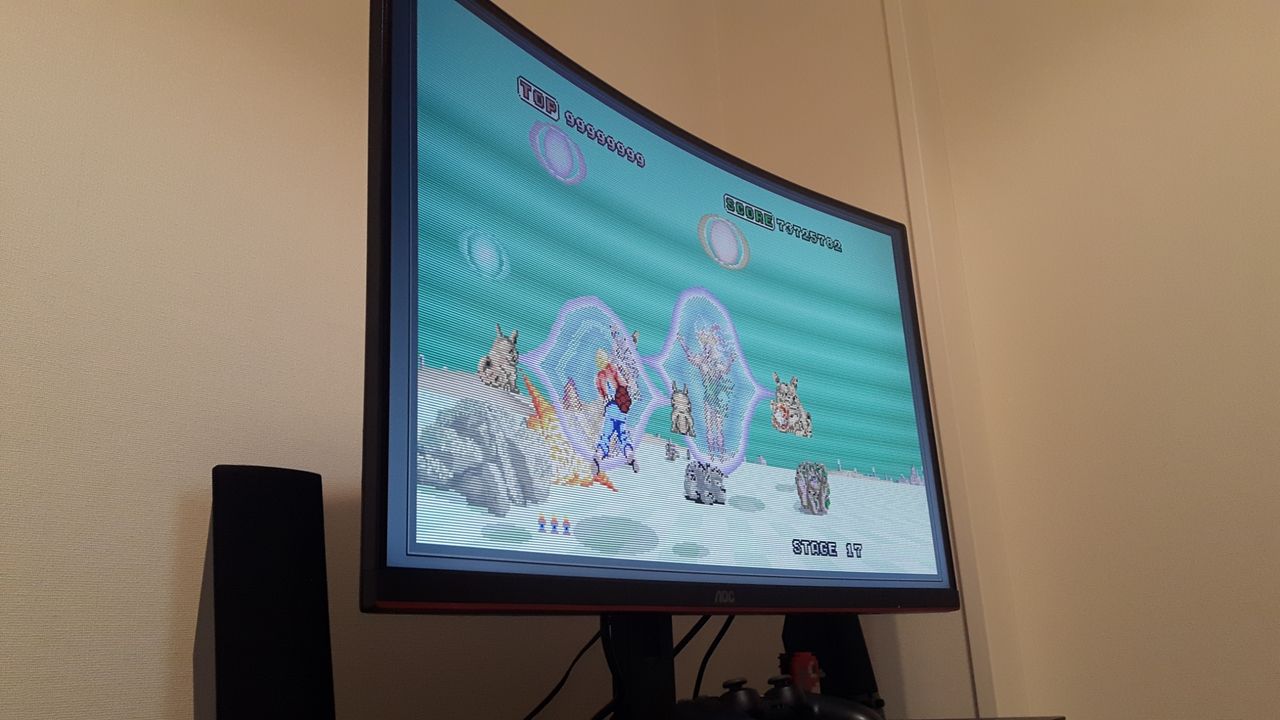 カンスト目前 Switch版 スペースハリアー レ ゲーム史 By スペハリ蒐集家hed