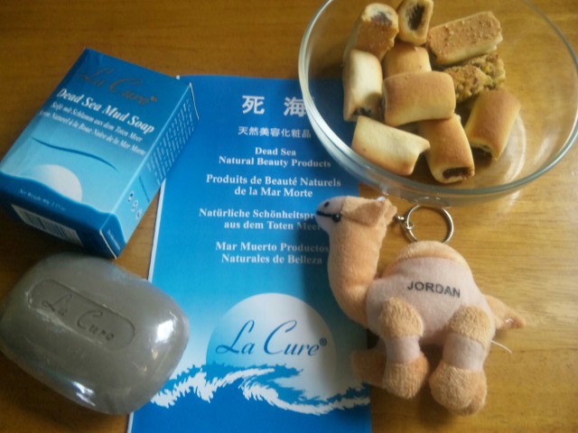 ヨルダン万博おみやげ10月3日購入 ヨルダン万博おみやげ10月3日購入 大阪万博 ヨルダン館はカフェ