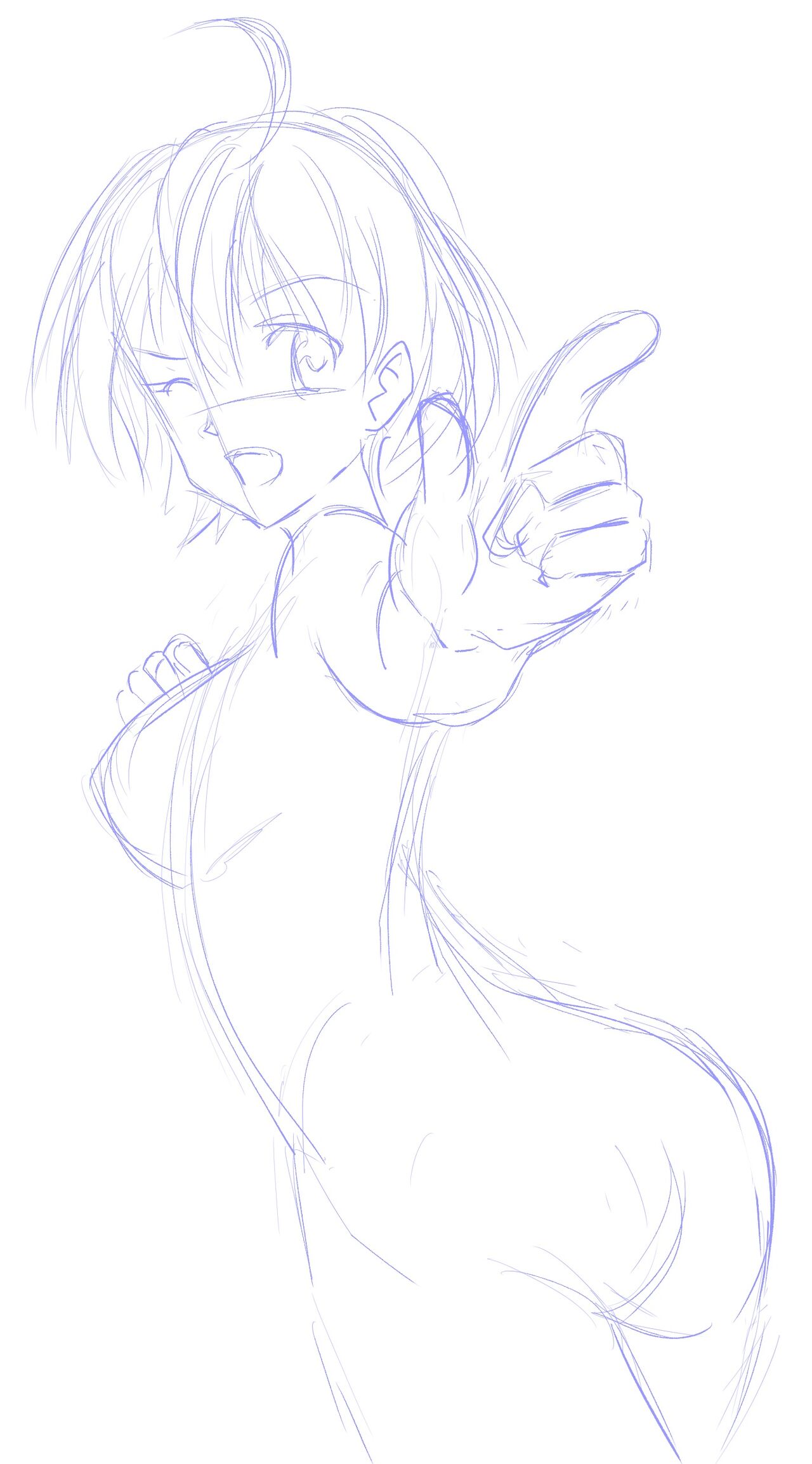 イラスト練習 21 1 4 その2 模写 ド級編隊エグゼロスより ウサコッツ パパのお絵描き修行