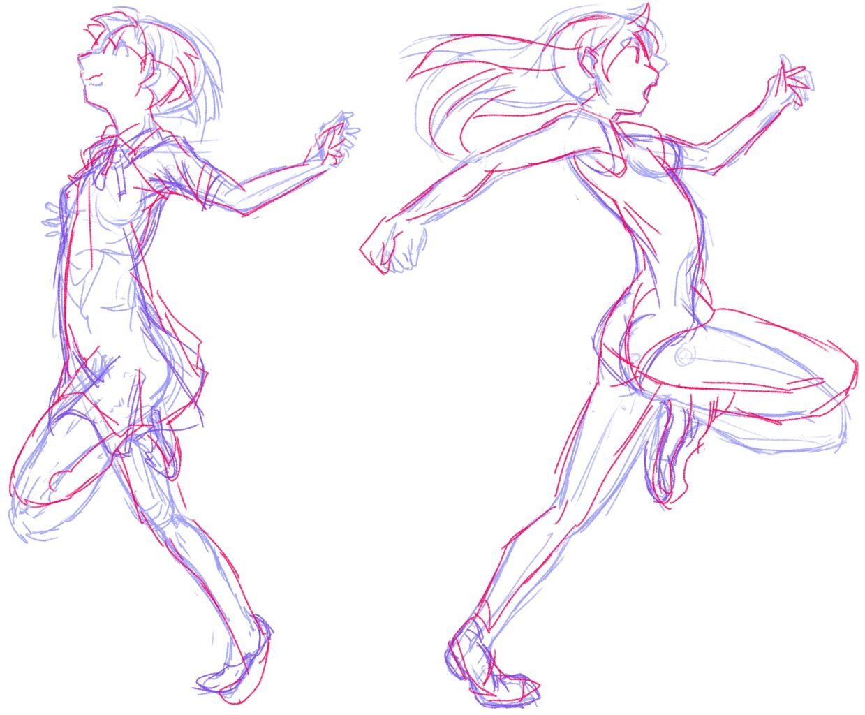 イラスト練習 21 8 31 模写 アニメーターが教えるキャラ描画の基本法則 ウサコッツ パパのお絵描き修行